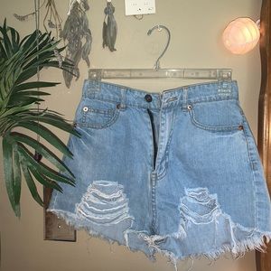 ❗️ SALE ❗️ Distressed Premium Denim Shorts